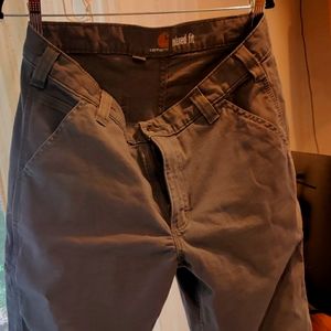 Carhartt Relaxed fit cropped gray pants